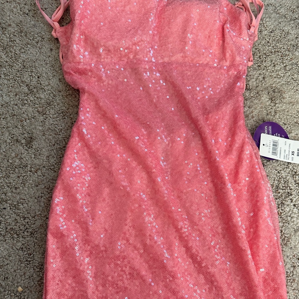 Windsor light pink dress